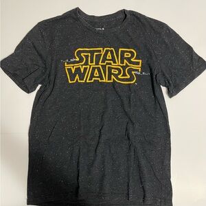Star Wars Black and Yellow Short Sleeve Tee